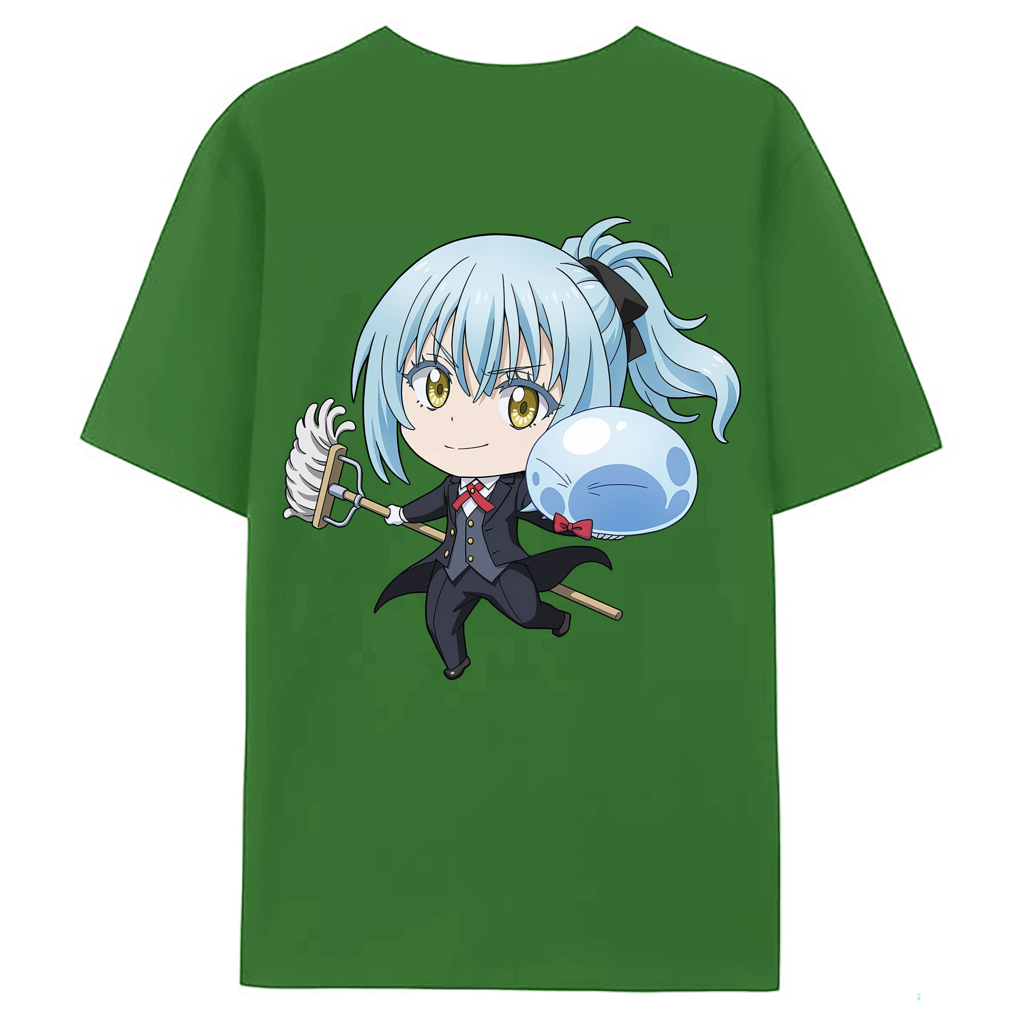 （画像用） 転スラ Regarding Reincarnated to Slime レディース半袖Tシャツ(バックプリント)